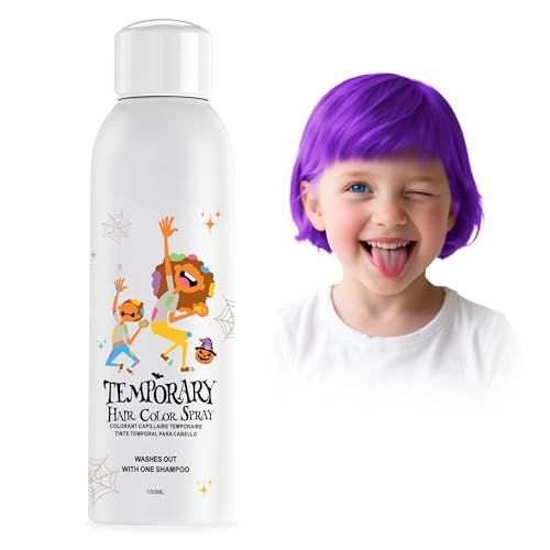 Temporäre Haarfarbenspray, 150ml- Sofortige & Auswaschbare Haarfarbe für Teens, Frauen, Männer - Schnelles Styling für Cosplay, Halloween, Weihnachten, Kostümparty