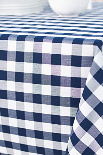 image for Benson Mills Indoor Outdoor Spillproof and Waterproof Gingham Checkere
