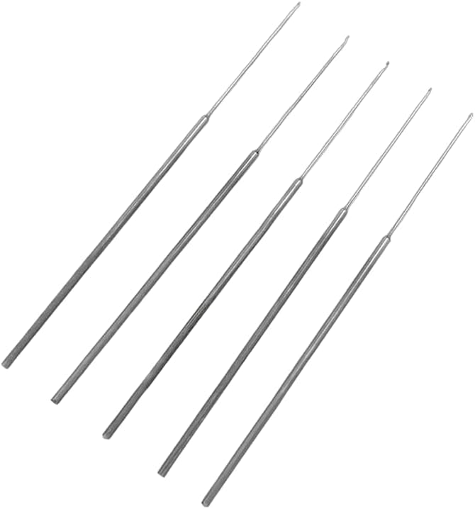 Embroidrey Pint (0.5MM) Needle for Beading and French Wire Embroidery, (C)