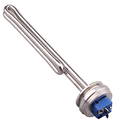 Dernord 1.5" Inch (Od50.5Mm) Tri-Clamp Foldback Heating Element Stainless Steel Immersion Water Heater (120V 1650W) #TOP3