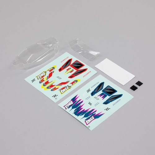 Losi Micro-B LOS-1771 coque transparente personnalisable avec aileron