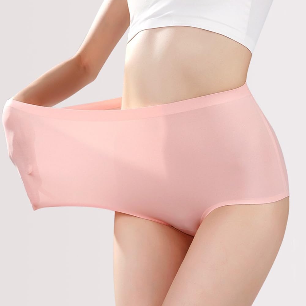 Biancheria intima da donna senza cuciture a vita alta slip slip invisibile copertura completa mutande