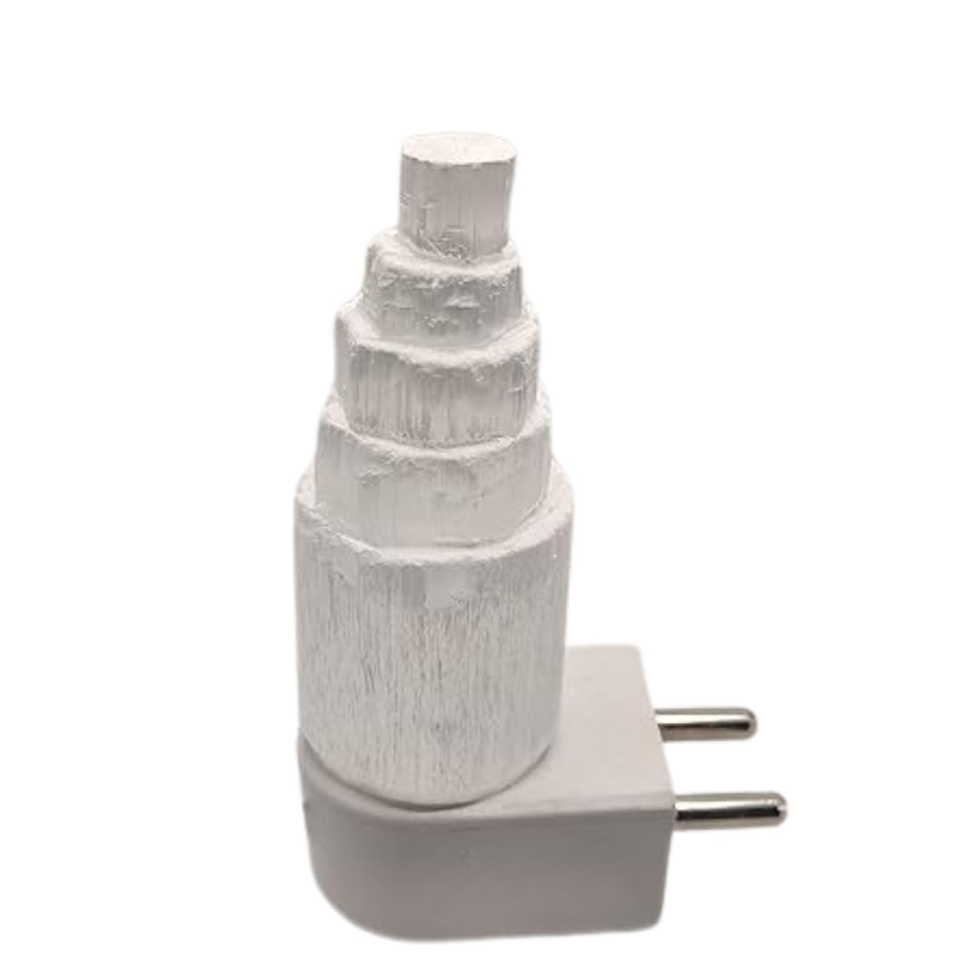 YOUR CRYSTALS MATE Natural Selenite Crystal Lamp with LED Bulb – Enhance Your Space with Healing Energy, Perfect for Meditation, Relaxation, and Spiritual Wellness-image-20