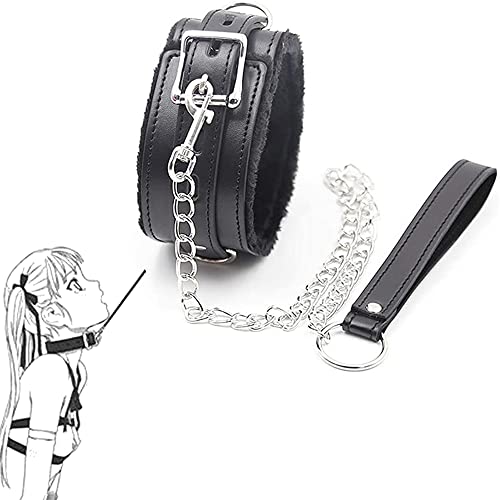 Ensemble d'outils B-D-S-M Collier en Cuir en Nylon Noir Cover