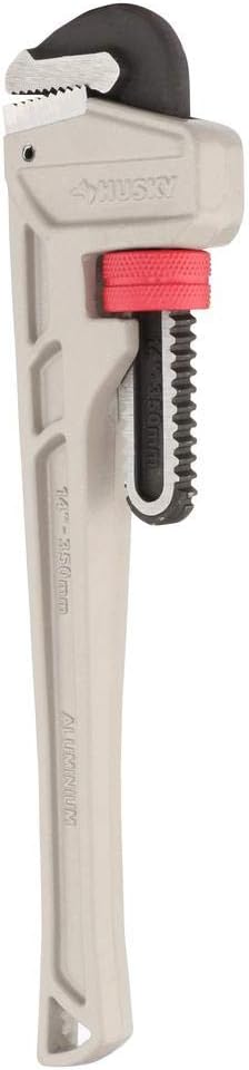 Husky 14 in. Aluminum Pipe Wrench with 1-1/2 in. Jaw Capacity