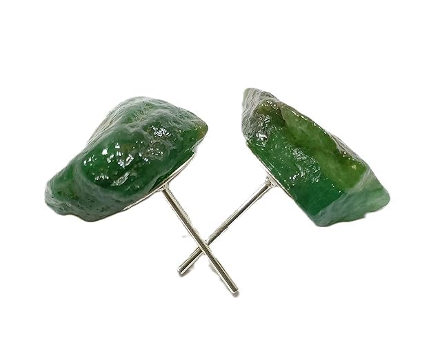 Green Jade Erring Stone women Chipe Erring Set Healing Crystal Gemstone Jewelry Stud erring shape (B0D45M1TWT) Amazon Price History, Amazon Price Tracker