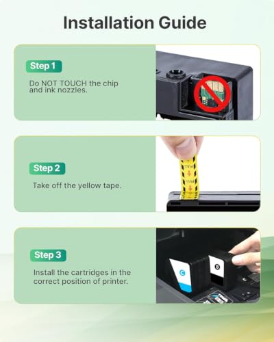 Image of 962 962Xl Ink Cartridges Combo Pack Compatible with HP 962Xl 962 Ink 4 Pack | For HP 962Xl Ink Cartridges Combo Pack for HP Ink 9010 9015 962 962 XL Use with Officejet Pro 9010 9015 9018 9020 9025