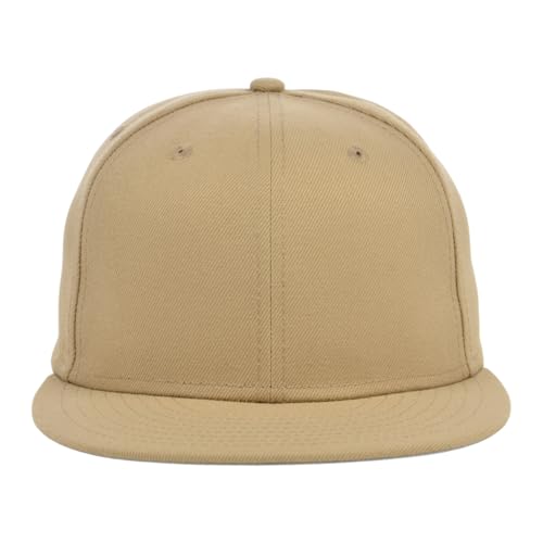 Image of Lids Blank Premium Full Court w /Colored Under Visor Fitted Cap