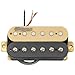 Wilkinson Vintage Classic Alnico 5 Overwound Open Style Neck Humbucker Pickup for Electric Guitar, Zebra