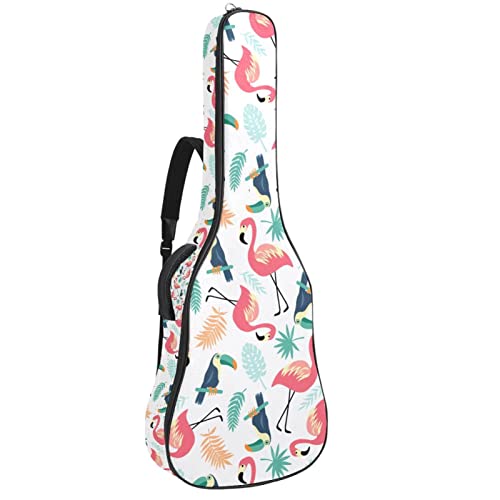 Sac à dos guitare acoustique motif Van Gogh avec organiseur de sac intégré