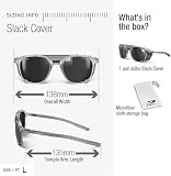 Julbo Męskie okulary przeciwsłoneczne - SLACK COVER - Błyszczący Kryształ/Wielbłąd - Polaryzacja Kategoria 3