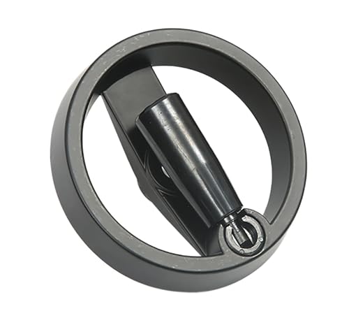 Volante de aleación de aluminio con mango plegable para regular torno 2