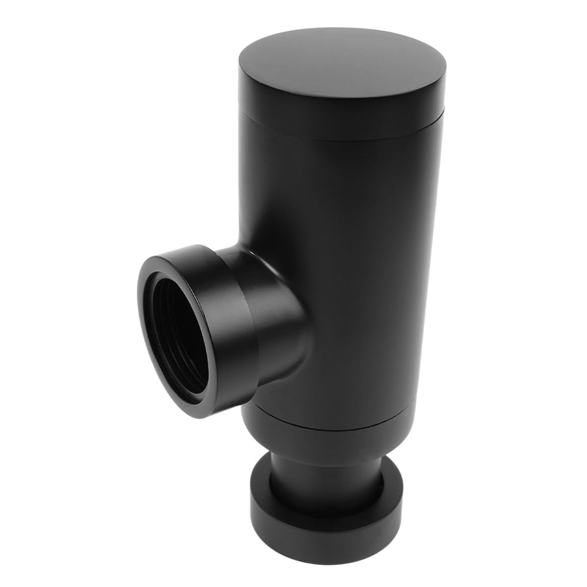 Ieron Bottle Trap Universal for Bathroom Sink Washbasin Hidden Cleaning Opening Odor Trap Adjustable P-Trap G1 1/4 x 32mm,Antique Brass Drain Pipe,Matte Black 10cm - Image 4