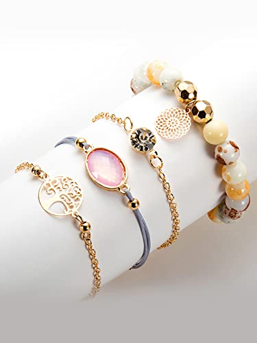 Layered Bracelet with Plating