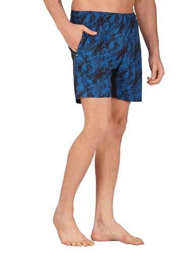 Image of NEVER LOSE Mens 5 inch Swim Trunks with Zipper Pockets Quick Dry Beach Board Shorts for Men Swimsuit Swimwear with Mesh Lining