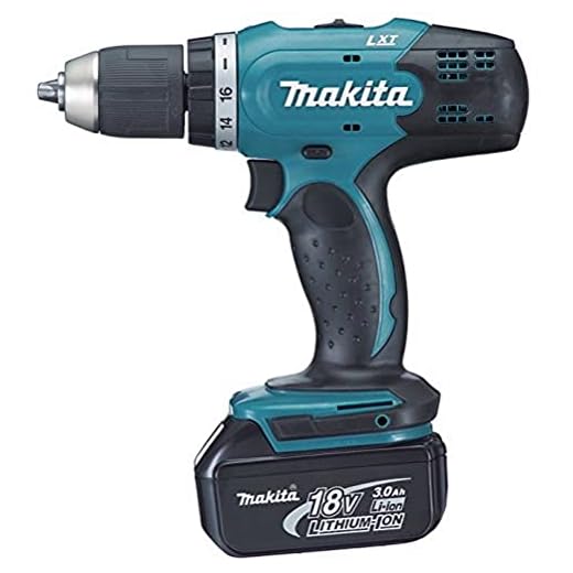 Makita - Taladro atornillador 18v 1,5ah 2 bateria li-ion diámetro 36