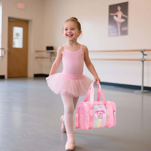 Personalized Initial Dance Duffle Bag