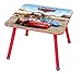 M.Service S.r.l. Mesa Disney de madera Cars – Medidas: 60 cm x 60 cm con altura 43,5 cm – Ideal para niños, muy resistente.