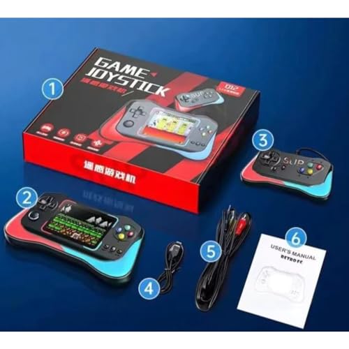 VikriDA 500 In 1 Classic Retro Handheld Multi-Game Console With Gamepad Support - 3.5In HD Screen With Multiple Games For Kids 6 41IZIiB08NL