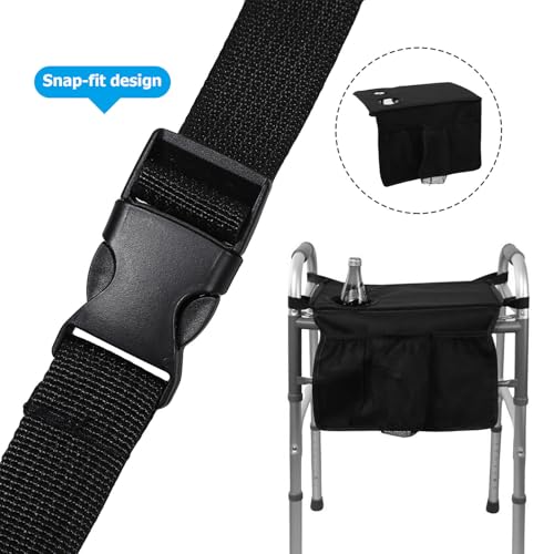 Plateau de déambulateur pliable Healvian pour transporter vos objets sans risque - 3