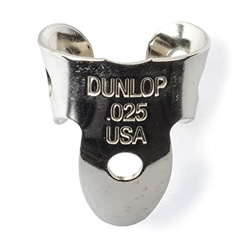 Onglets Dunlop Nickel Silver 0.025 en sac de 20 pièces pour guitare