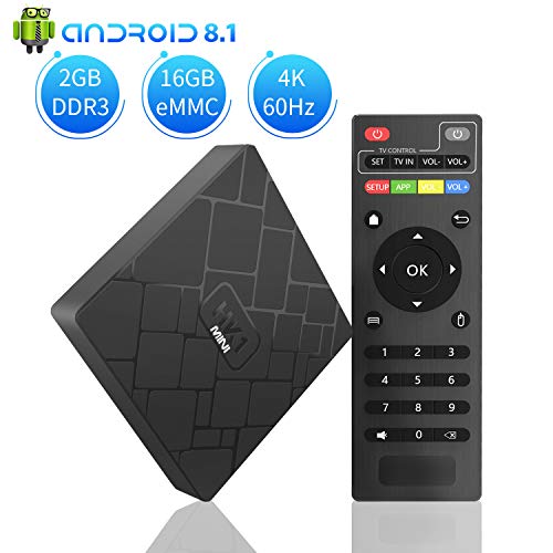 TV Box Android 8.1 - YANCHI HK1mini Smart TV Box Quad Core,...