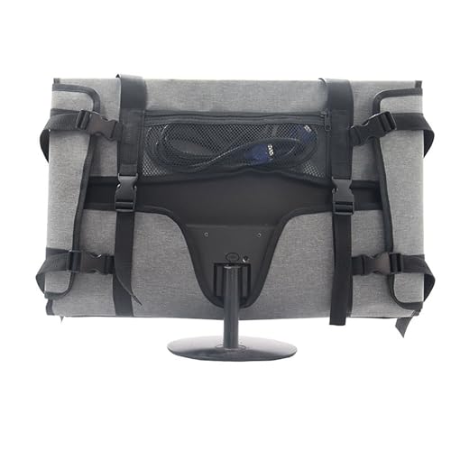 Housse 27 pouces pour écran PC, étui de transport imperméable et ajustable