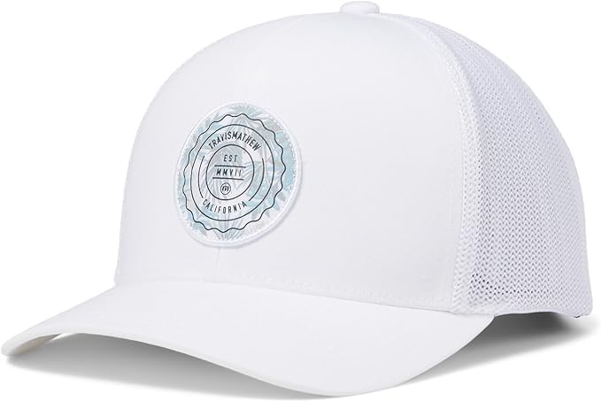 TravisMathew The Patch Floral White One Size for Youth
