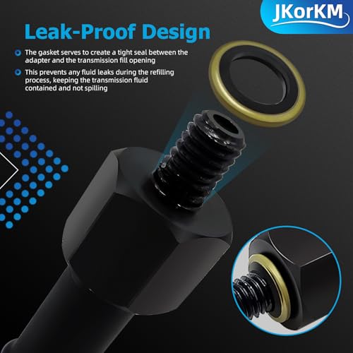 Image of Transmission Oil Fill Adapter Compatible with Gm 8l90, Dt-51190