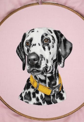 Image of Pet Portrait Embroidery: Lovingly Stitch Your Dog or Cat; A Modern Guide to Thread Painting