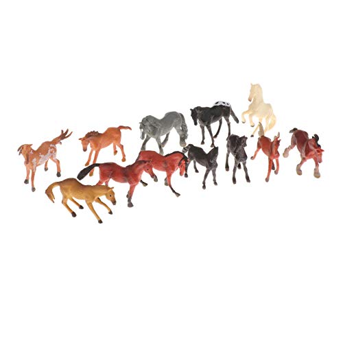 Generic 12 Pcs Lebensechte Bauernhof Tiere Figur Figuren Kinder Pädagogisches Spielzeug