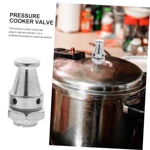 2 piezas de válvula de seguridad para ollas a presión, piezas de repuesto esenciales para cocción segura, válvula de alivio tipo jigger compatible con diversos modelos miniatura 7