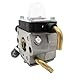Hippotech C1Q-S97 Vergaser mit Kraftstoffleitung Kit Luftfilter Ersatz für STIHL FS38 FS45 FS46 FS55 KM55 HL45 FS45L FS45C FS46C FS55C FS55R FS55RC Fadentrimmer Weed Eater