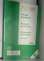 Fao Yearbook of Forest Products 1982-1993 9250036582 Book Cover