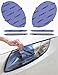 Lamin-x Custom Fit Blue Headlight Covers for Porsche 911 Turbo (17-19)