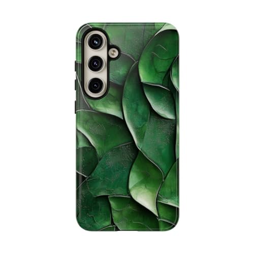 Coque verte Samsung S24 Plus style nature pour vos sorties urbaines