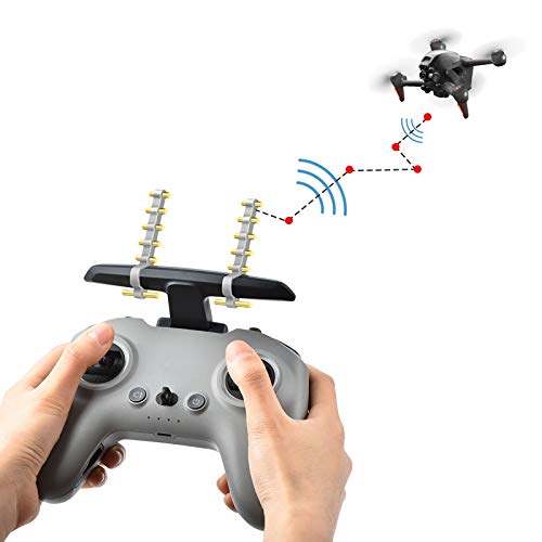 Compatible avec un amplificateur de signal d'antenne à portée étendue, compatible avec un drone de 5,8 GHz et une tige en cuivre gris comme sur l'image.