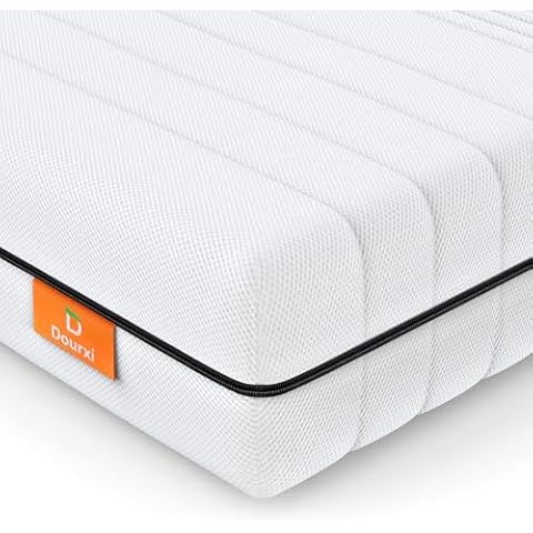 Dourxi Crib Mattress, Breathe Through Baby Mattress Dual-Sided Comfort Memory Foam Toddler Mattress with Washable 3-D Mesh Cover, Fits Standard Full Size Crib and Toddler Bed, 52x27.5x6 inch Cover