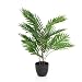 Produktbild hjh OFFICE Kunstpflanze Areca Höhe 70 cm Grün Deko Goldfruchtpalme pflegeleicht Zimmerpalme künstlich, 871009