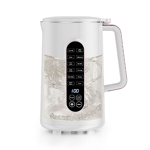 「1.2L/1.5L大容量・12つの調理モード」 MACOLAUDER 豆乳メーカー 12時間予約...