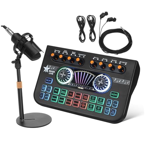 Tarjeta de sonido X3-bm700 y kit de micrófono para eliminar el ruido ambiental