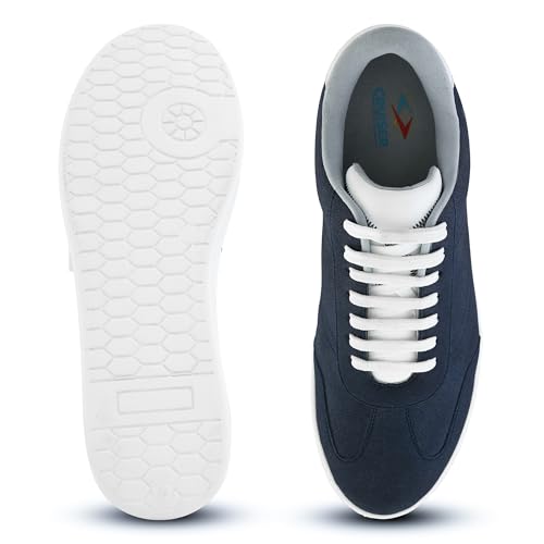 Image of Cruiser Sneaker for Men | Lightweight & Comfortable | Stylish Lace-Up Casual Footwear with Cushioned Insole | Perfect for Versatile Outfits 2641
