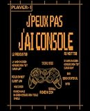 J'Peux Pas J'ai Console: Cahier de Notes avec une couverture Inspirée par les jeux video, Une Citation humoristique et drôle , Anatomie de la manette de jeu qui fait un Cadeaux Spécial pour les Gamers