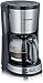SEVERIN Kaffeemaschine, Select, Für gemahlenen Filterkaffee, 10 Tassen, Inkl. Glaskanne, KA 4192, Edelstahl/Schwarz