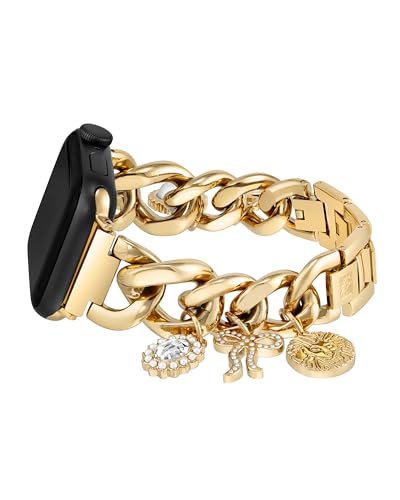 Image of Anne Klein Fashion Chain Bracelet for Apple Watch, Secure, Adjustable, Apple Watch Replacement Band, Fits Most Wrists