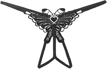 xoxingysm Lingerie for Women Sexy Lace Open Thong G-String Babydoll Teddy Bikini Briefs Underwear Underpants Pajamas