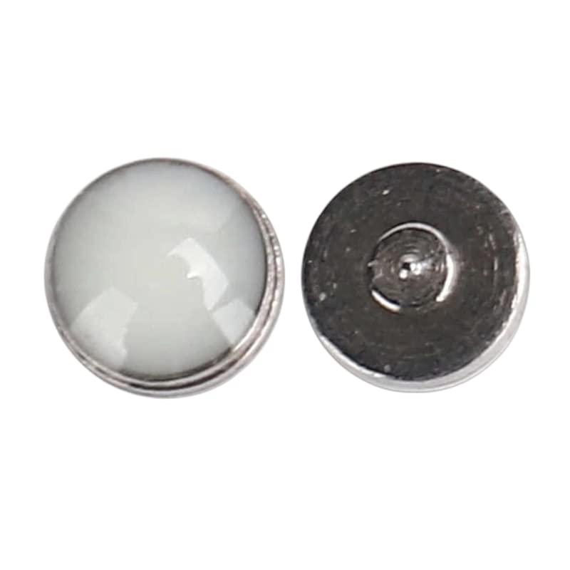 Circa 2,3 mm / 0,08 pollici di dimensioni, inclusi un totale di 2 pezzi di perline luminose del pacchetto, facile da usare.