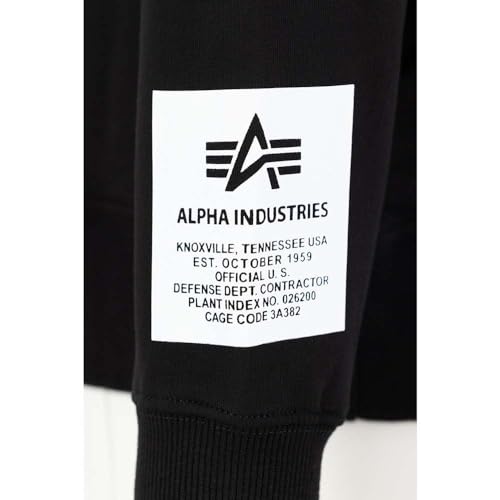 Alpha Industries Alpha Hoody Kapuzensweat für Herren Black