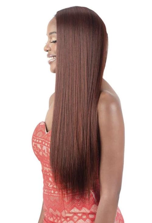 Shake-N-Go Weave Organique Clip-In Straight 9Pcs 20" (Color: 4)
