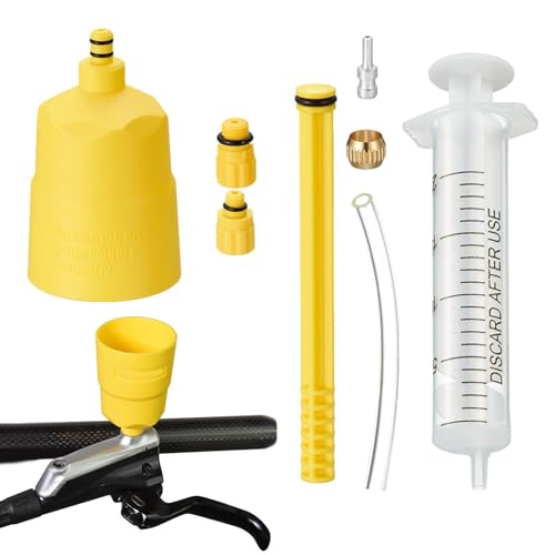 Durabl Bikes - Kit de purga de frenos hidráulicos, herramienta de llenado de aceite de 20 ml, kit de purga de frenos, kit de purga de frenos para bicicleta plegable, herramienta de ciclismo para